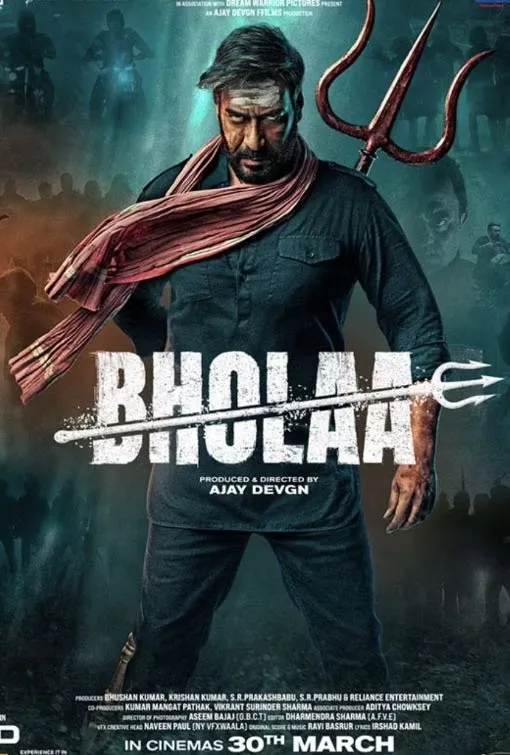 BHOLAA movie poster on flicknexus streaming
