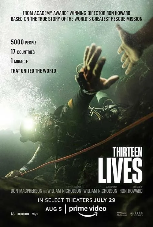 Thirteen Lives film poster on flicknexus streaming
