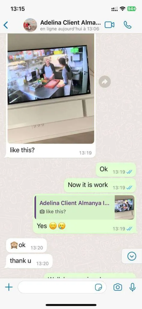 WhatsApp customer chat verification screenshot 4